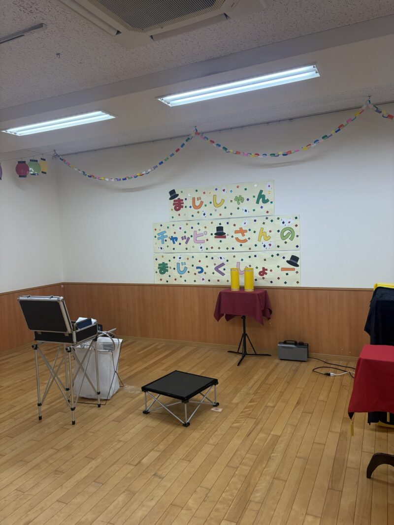 幼稚園の会場の様子