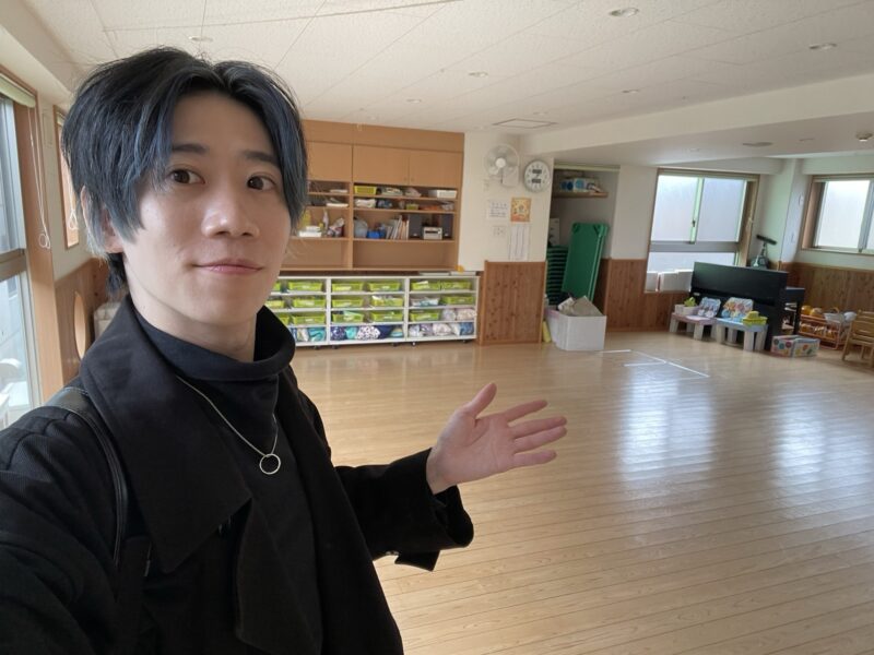 幼稚園への出張マジック