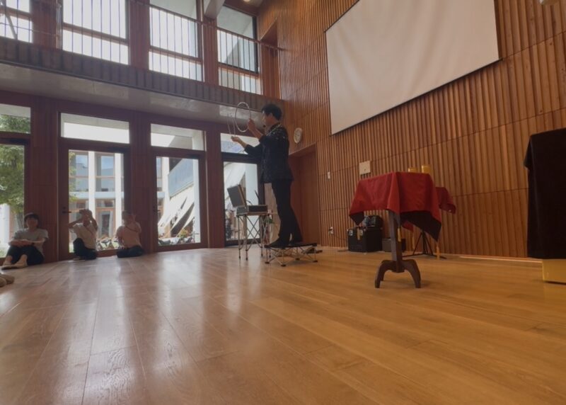 幼稚園のイベントの様子